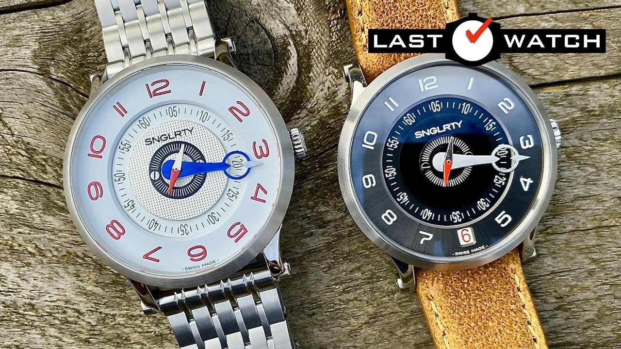 One Handed Swiss Watch - SNGLRTY Duo