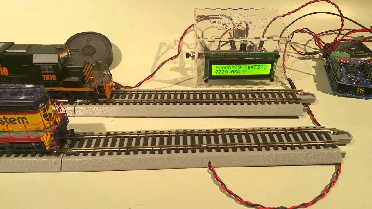 DCC++ Talking Infrared Throttle