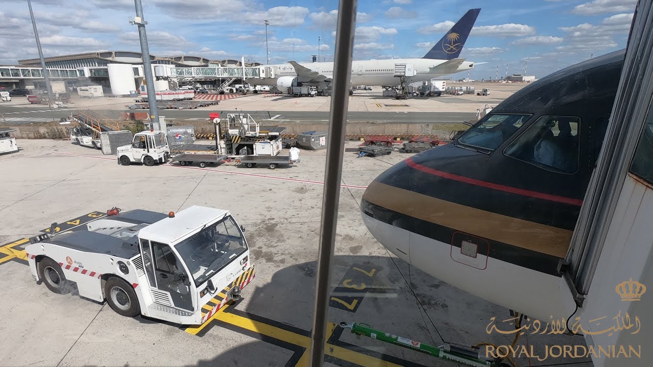 [Flight-Report] ROYAL JORDANIAN | Paris CDG ✈ Amman AMM | Airbus A321 | Take Off