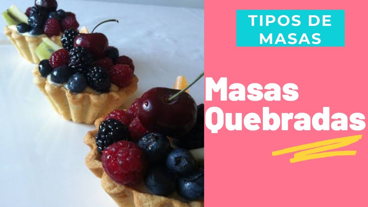 PANADERIA Y PASTELERIA: tipos de masas. MASAS QUEBRADAS:  tipos y usos