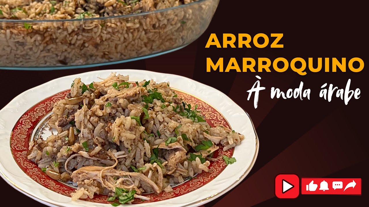 Arroz marroquino à moda árabe! Surpreenda a todos com esta receita