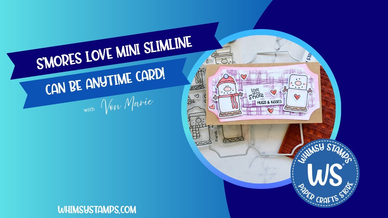 S'mores Love Mini Slimline Card