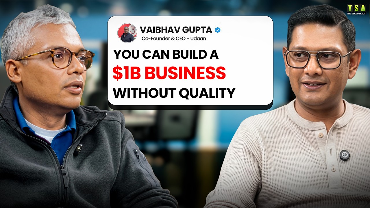 This Ex-Flipkart Leader Found a Gap in the $700 Bn Grocery Market | udaan CEO Vaibhav Gupta | TSA#4