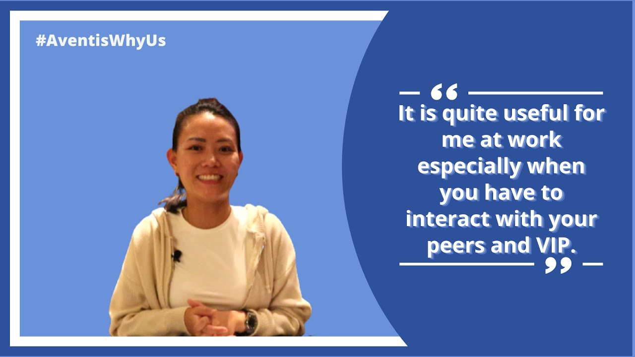 Our Learners Testimonial Ep 28 • #AventisWhyUs
