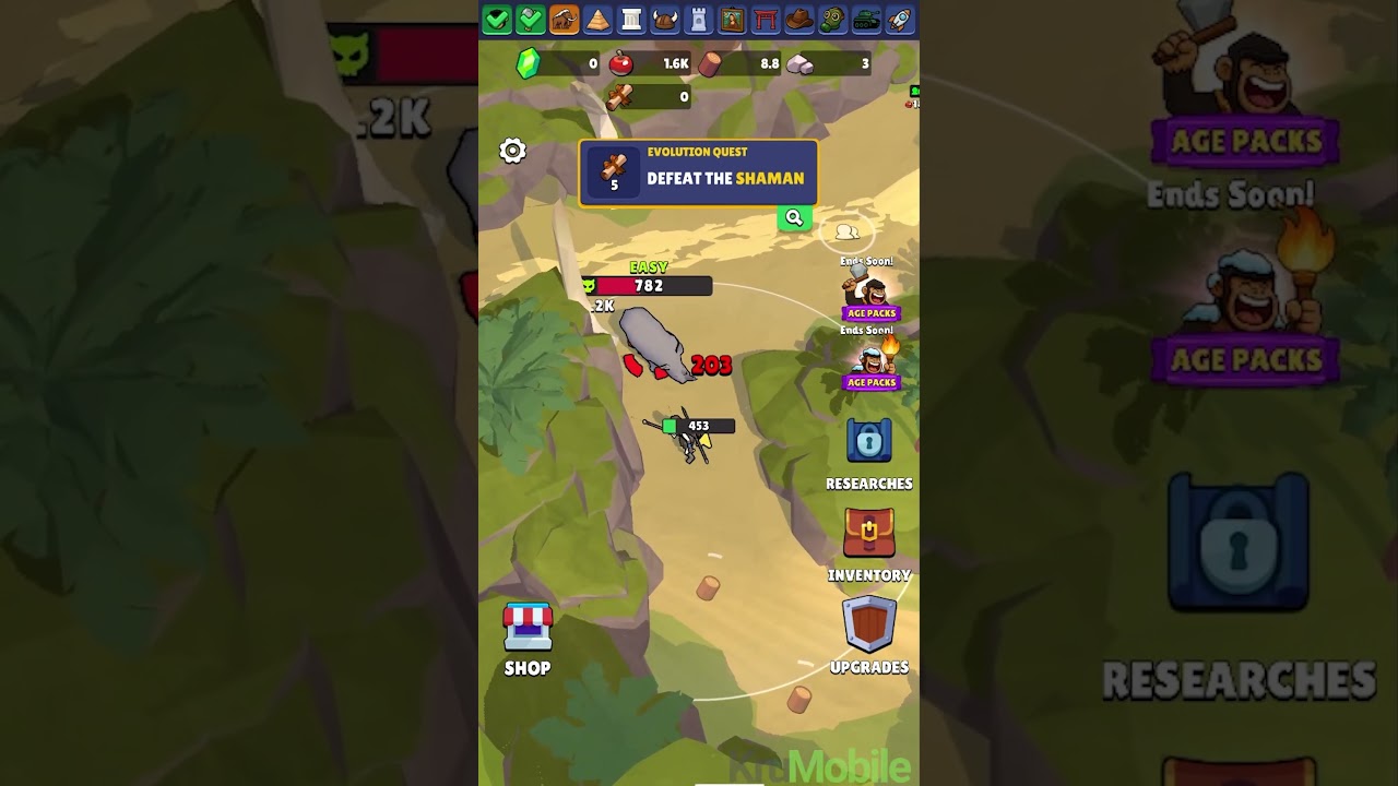 Idle Human Evolution Merge RPG - Gameplay (Android, IOS)