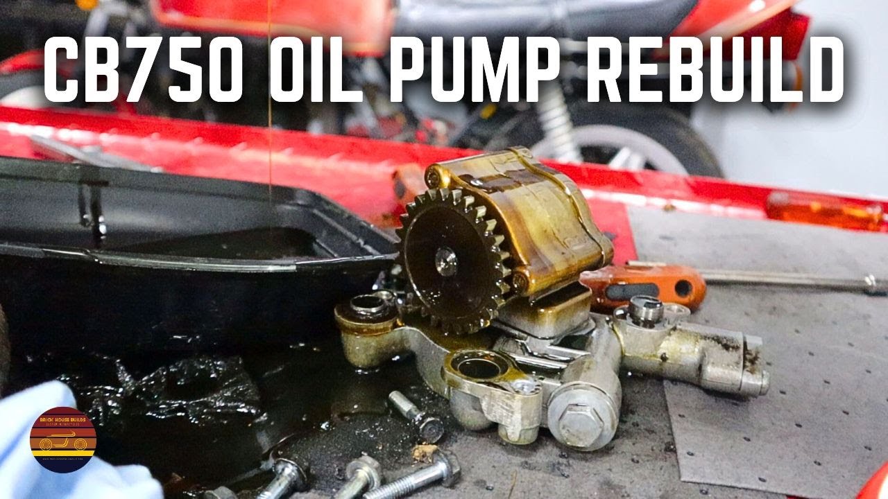 CB750 Chopper Revival - Rebuilding The Oil Pump