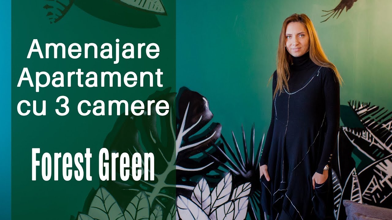 Amenajare interioară Smart Luxury - Apartament Forest Green, arh. Cristiana Zgripcea