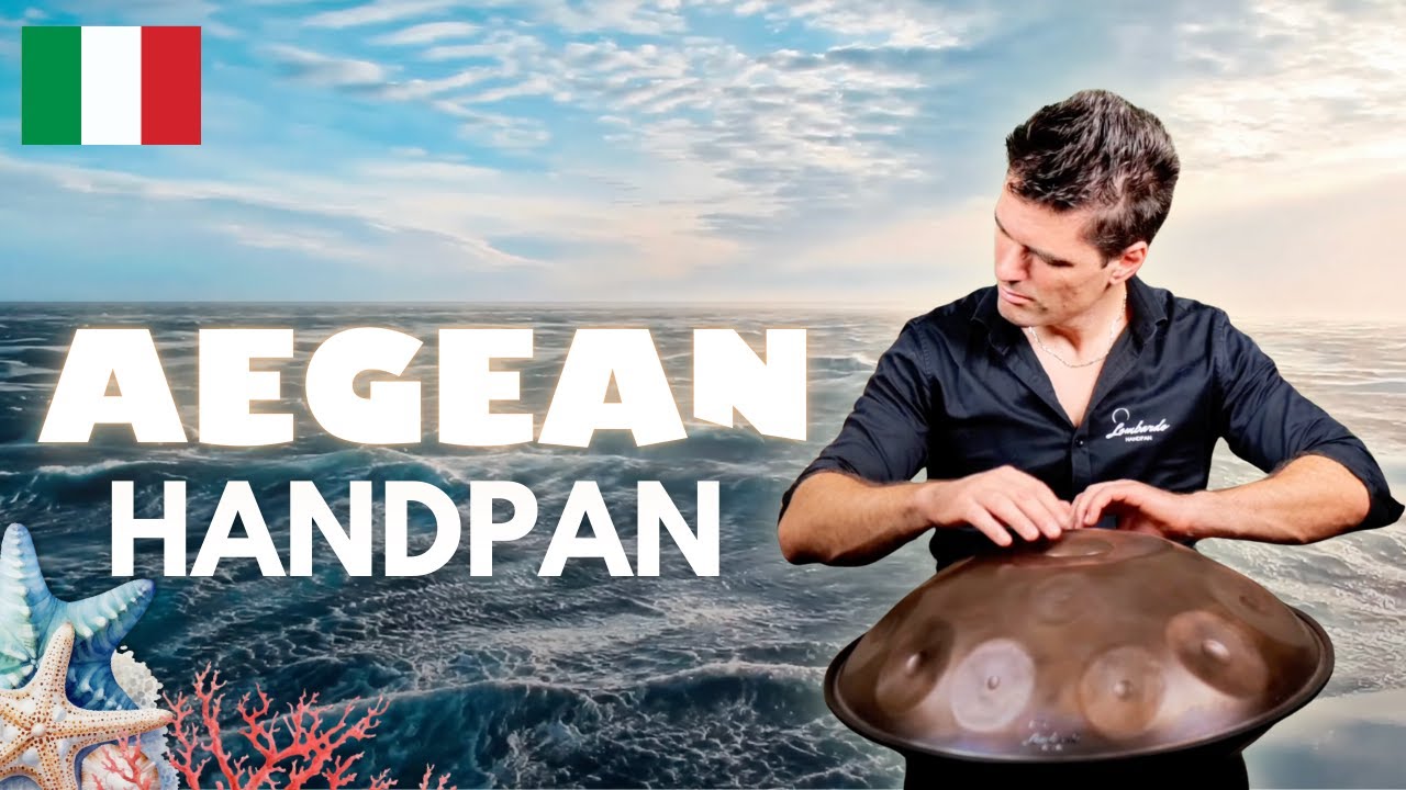 🎵 Scala AEGEAN Handpan a 18 Note: La Musica del Mare! 🌊 (scala di Malte Marten)