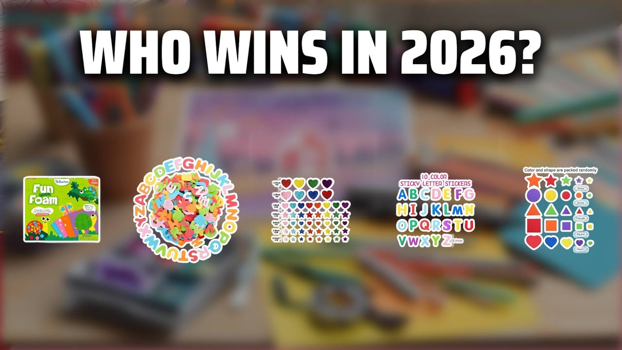 The Top 5 Best Foam Stickers in 2026 - Must Watch Before Buying!