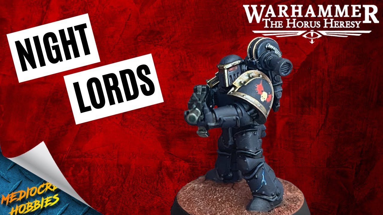 Heresy Made Easy! How to paint Legions: Night Lords!