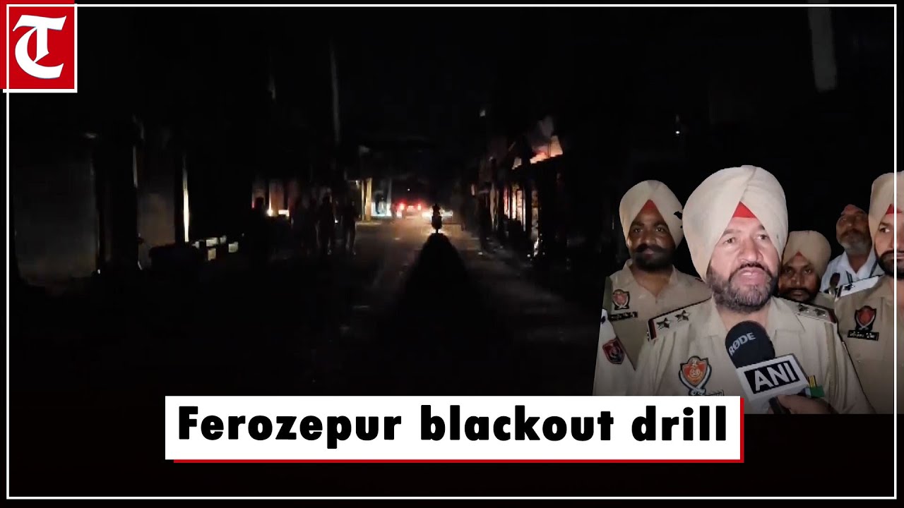 Punjab cantonment conducts 30-minute blackout drill amid escalating India-Pakistan tensions