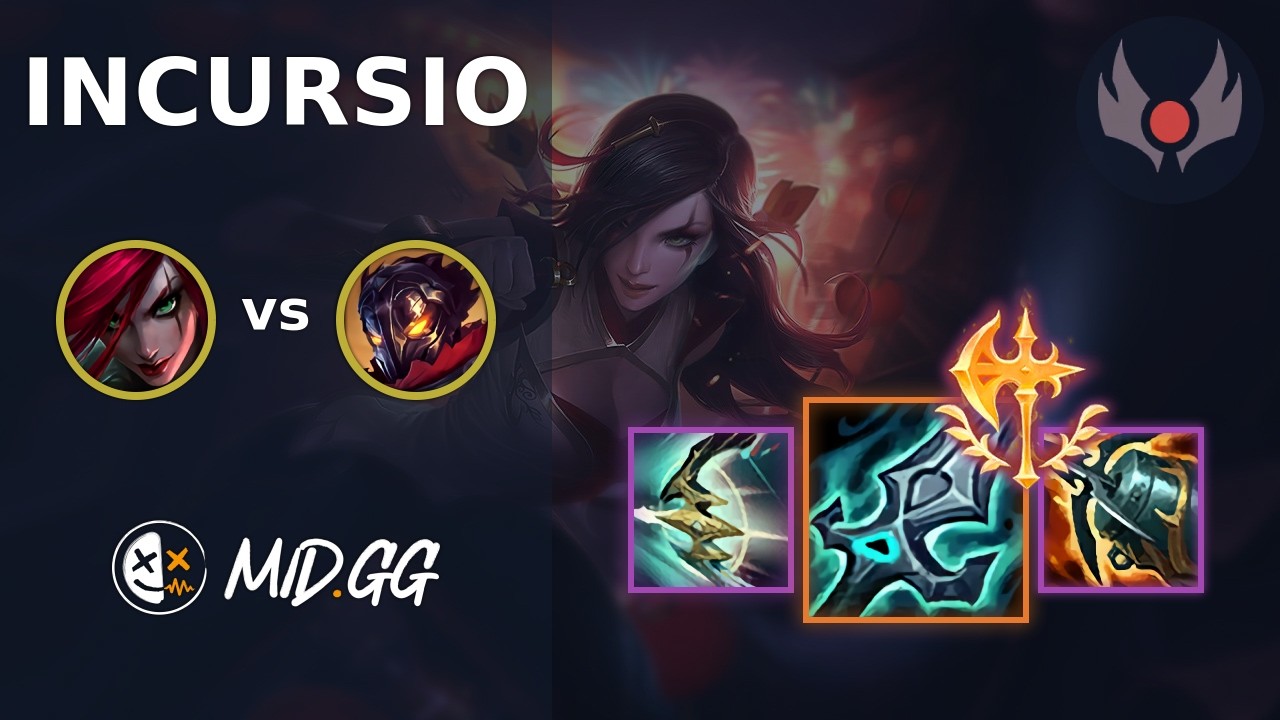 MID.GG: [Рейд] Катарина MID против Виктора | Грандмастер OCE | Сезон LOL 2026