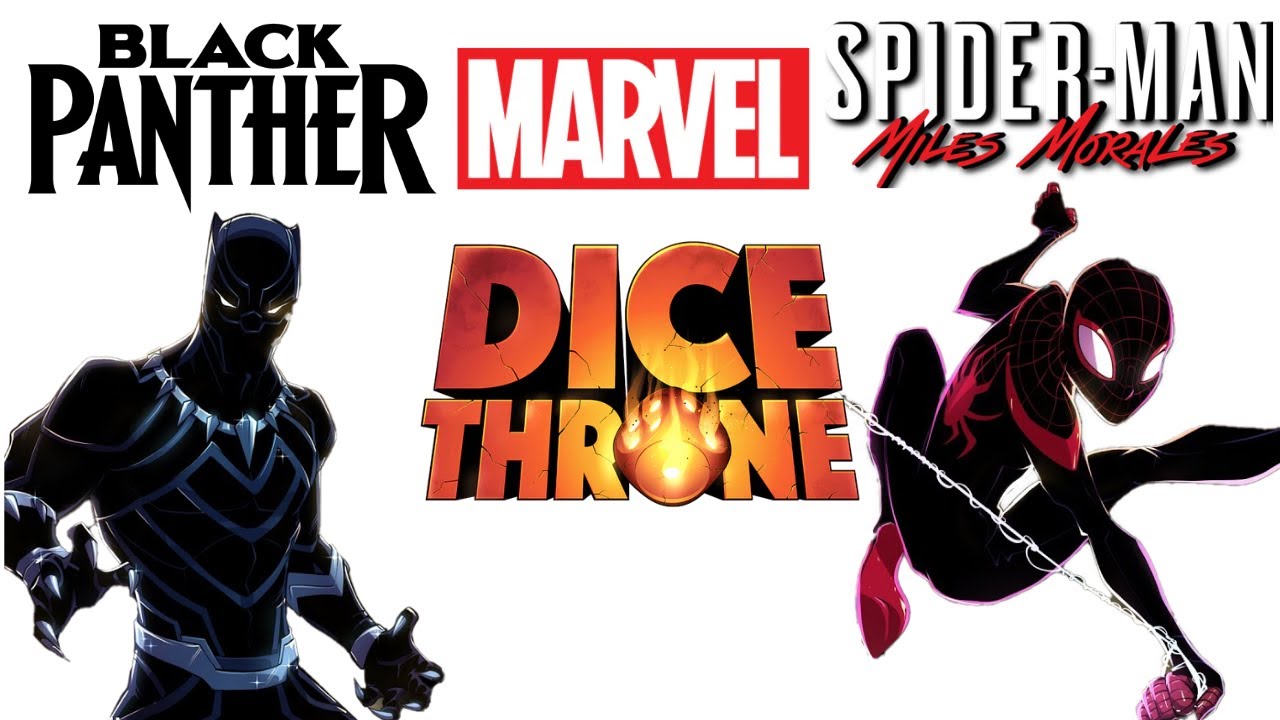 Marvel Dice Throne - Black Panther vs Miles Morales: Spider-Man