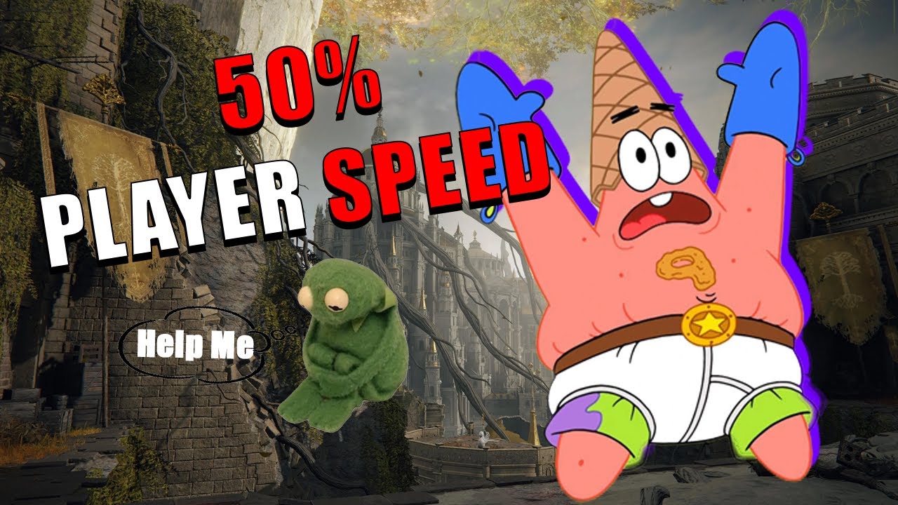 Can you Beat Elden Ring at 50% Player Speed?