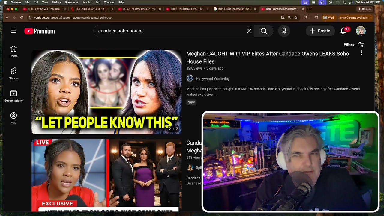 SOHO House Candace Owens Meghan Markle update stream Jeffrey Epstein Jesse Jackson more (Ep 1459 v2)