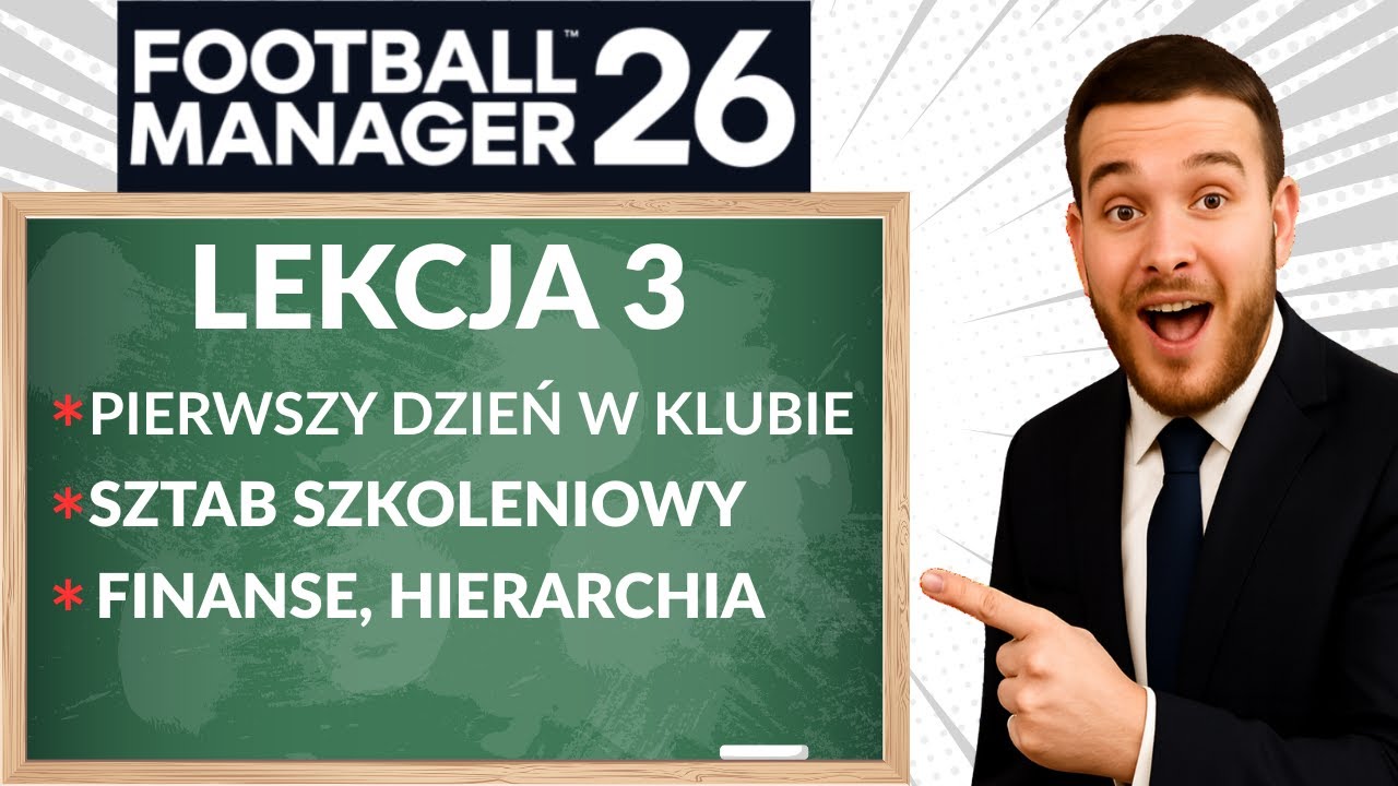 Football Manager 26| Pierwszy dzień w klubie! |Poradnik|