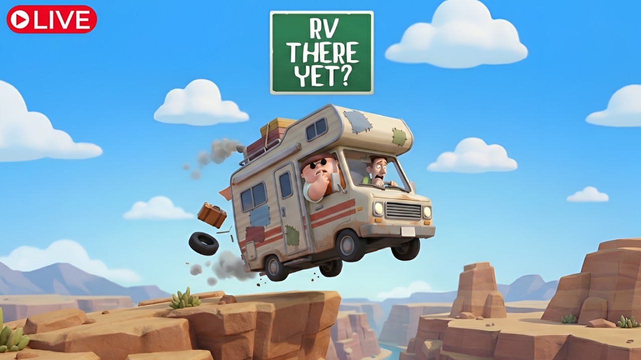 🚐 RV There Yet? LIVE | Crazy Road Trip Adventure Begins!