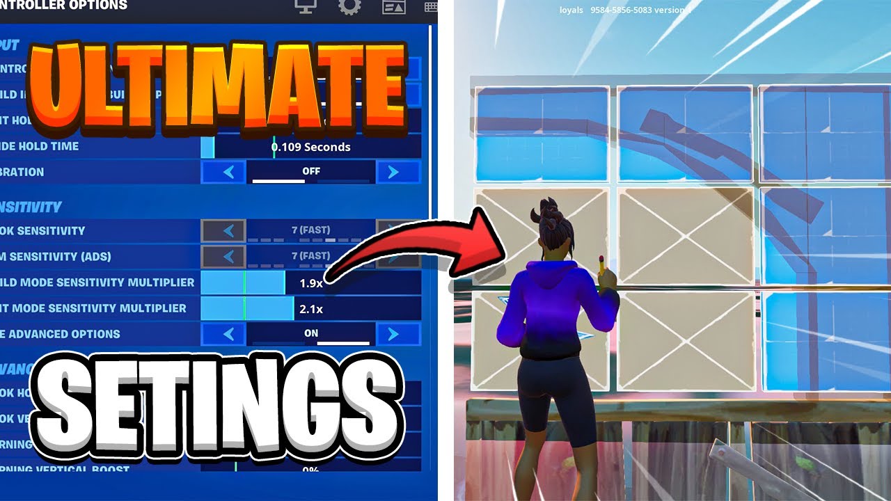 NEW BEST Controller/Console SETINGS + Sensitivity Guide And Tutorial (Fortnite Settings Explained)