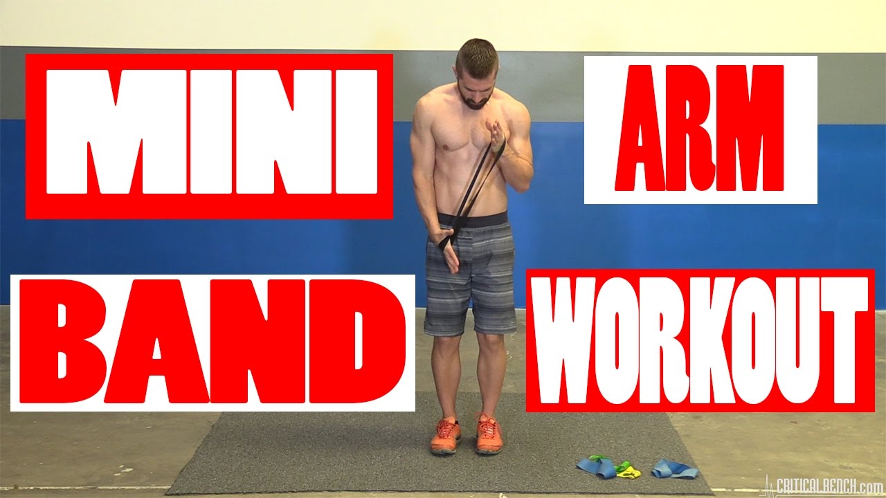 Arm Workout with MINI Bands for Biceps & Triceps