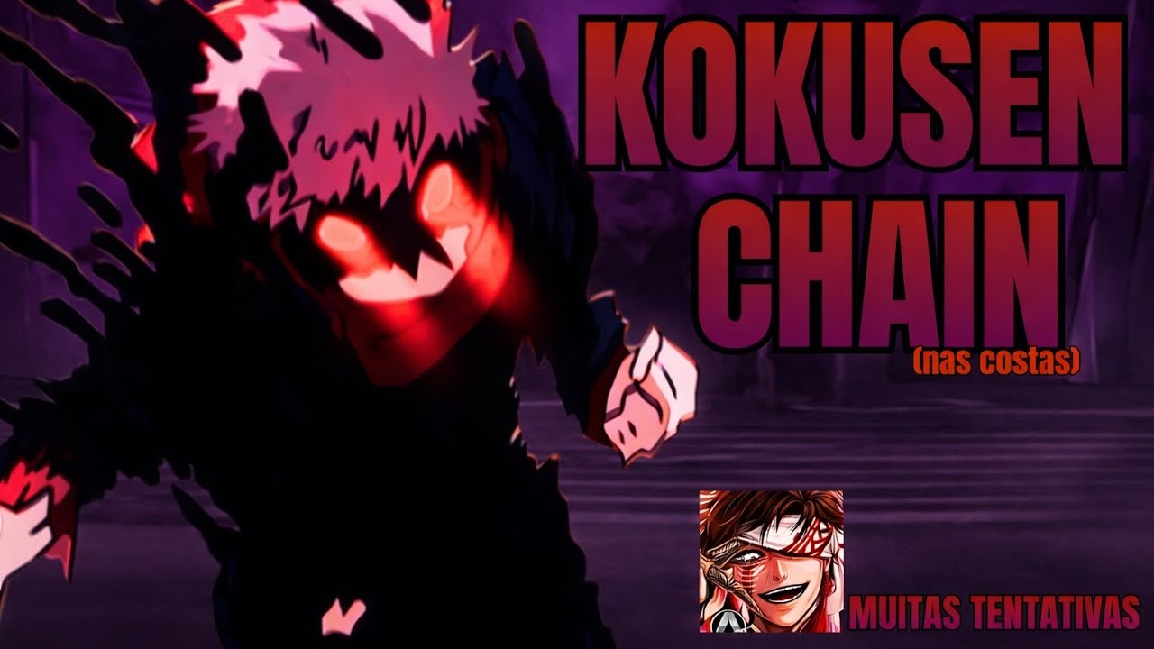 TENTANDO acertar o KOKUSEN CHAIN no JUJUTSU SHENANIGANS!!! Quase acertei 3