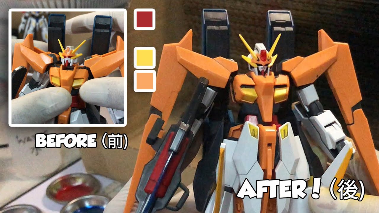 [BASIC PAINT] HG 1/144 GN-007 Arios Gundam GNHW/M (ガンプラ) アリオスガンダム GNHW/M