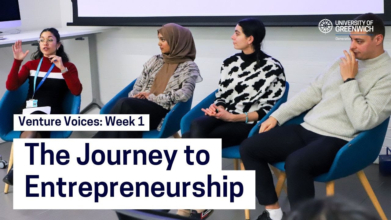 Venture Voices 1: The Journey to Entrepreneurship Panel Discussion