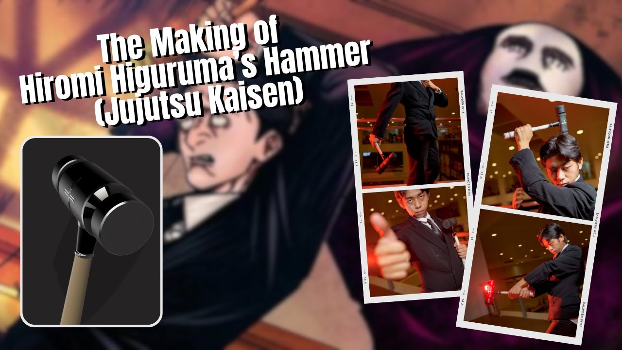 Jujutsu Kaisen Hiromi Higuruma's Hammer (The Making Video)