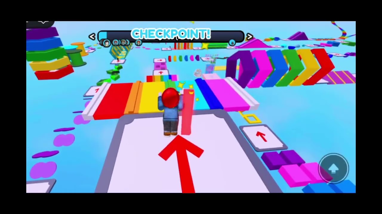 Playing the EASY OBBY OF ROBLOX | First Run | Android Gameplay | a§tra
