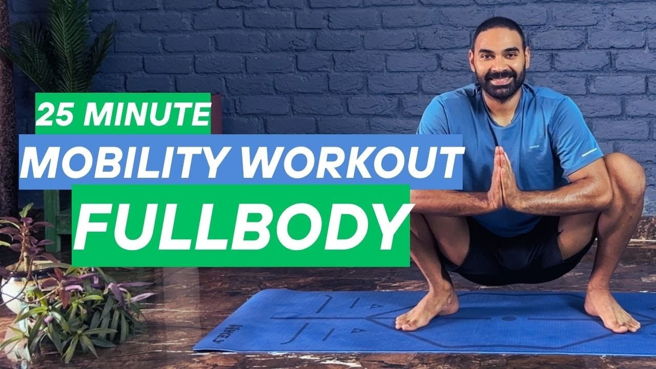 25 Min Full Body Stretch & Mobility Routine | Daily Flexibility & Joint Activation Workout
