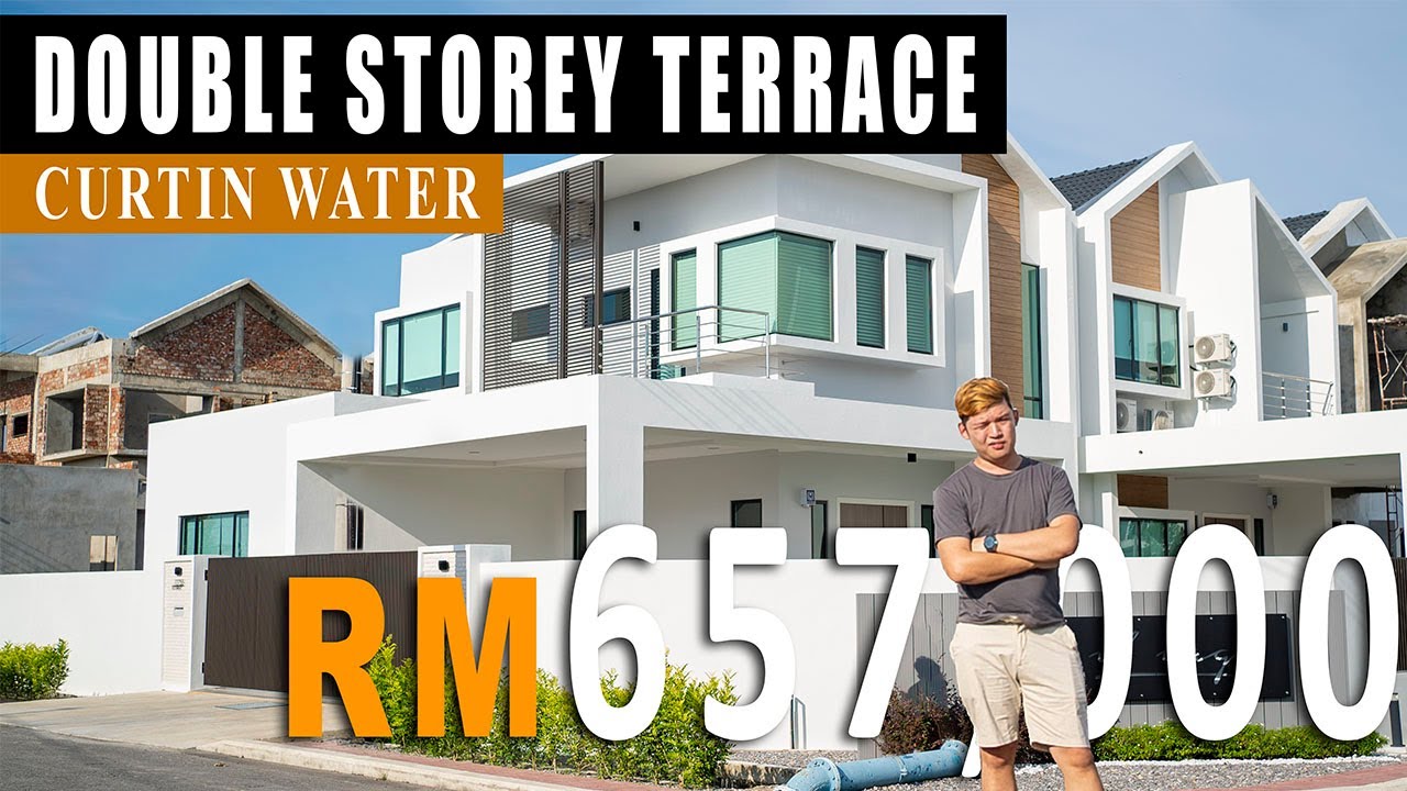 RM 65万双层排屋 | IL LAGO SHOWHOUSE Curtin Water | 美到。| 特别嘉宾出场 | Miri house for sale 【来看屋子 HOUSE#6】