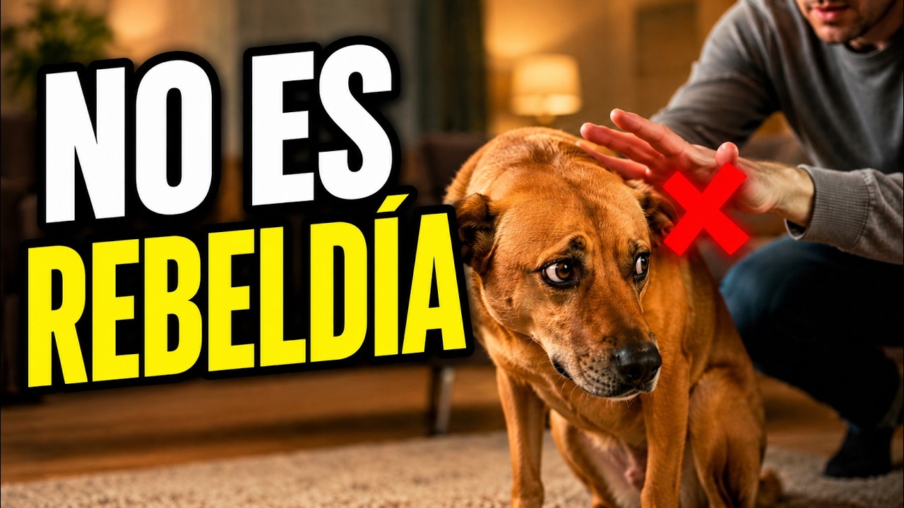 Tu perro no está fallando. Está sobreviviendo.