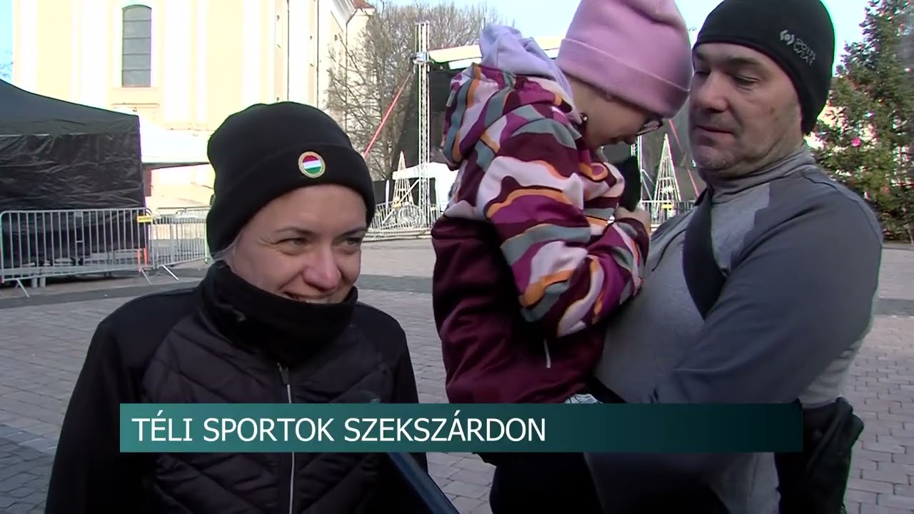Téli sportok - A hóhiány ellenére is keresik a lehetőségeket a Szekszárdiak_2025.12.31.