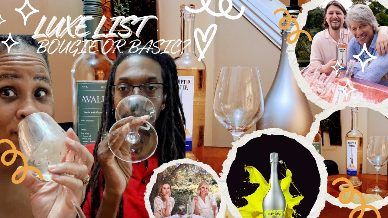 Taste Testing Celebrity Wines/Vera Wang, Cameron Diaz, Bon Jovi/ Luxe or Letdown!