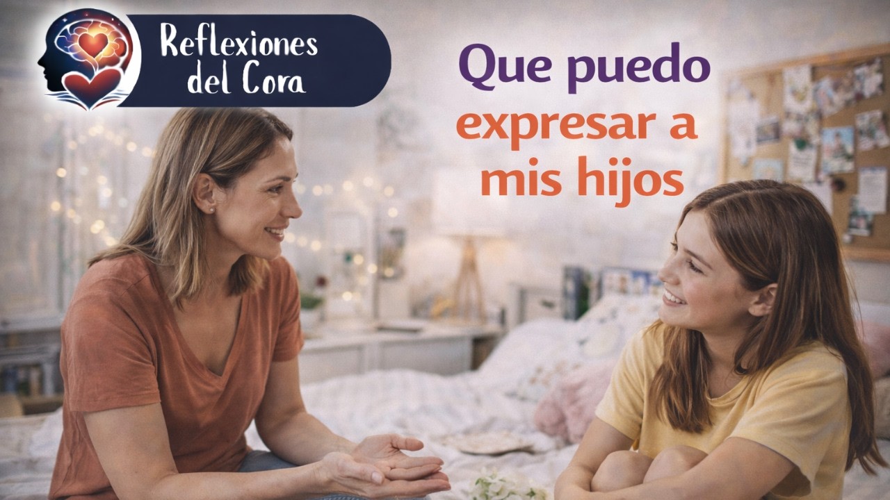 Como expresar mis sentimientos a mis hijos sin afectarlos emocionalmente.