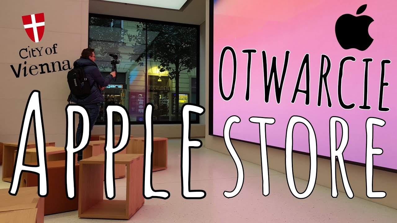 OTWARCIE 🍎APPLE STORE w Wiedniu✌🏻-jak wygląda prawdziwy sklep Apple?