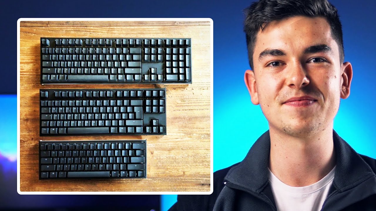 Jak vybrat velikost klávesnice? Full-size, TKL, 65% a další.