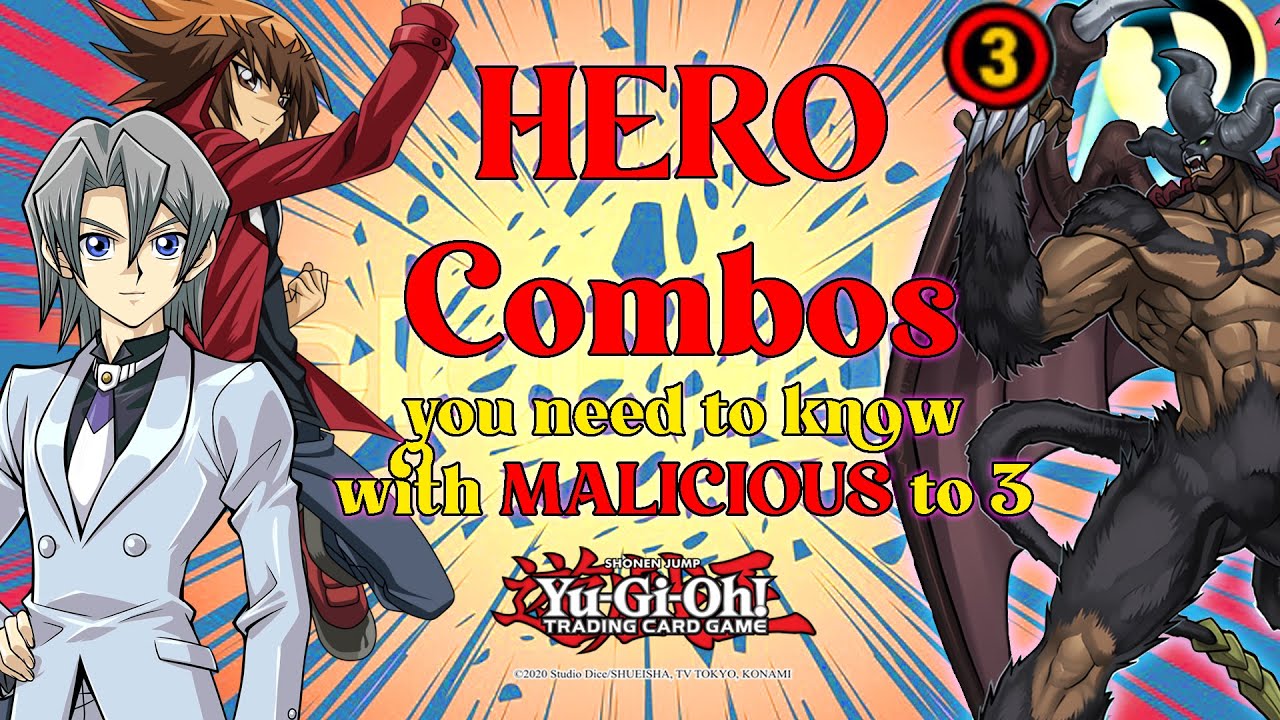 HERO COMBO with Malicious to 3 April 2024 Yu-Gi-Oh!