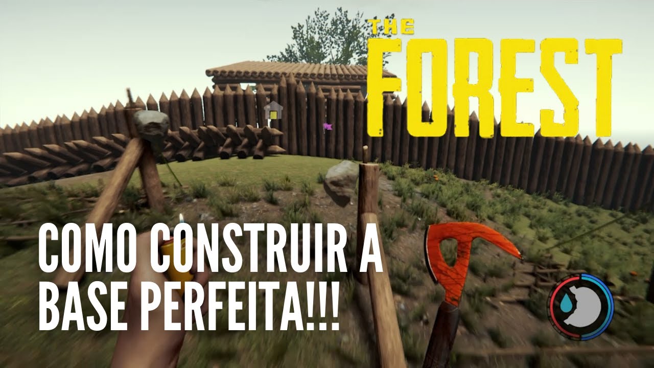 THE FOREST DICAS | COMO CONSTRUIR A BASE IDEAL!!! - Guia, Bugs e Dicas!!!!