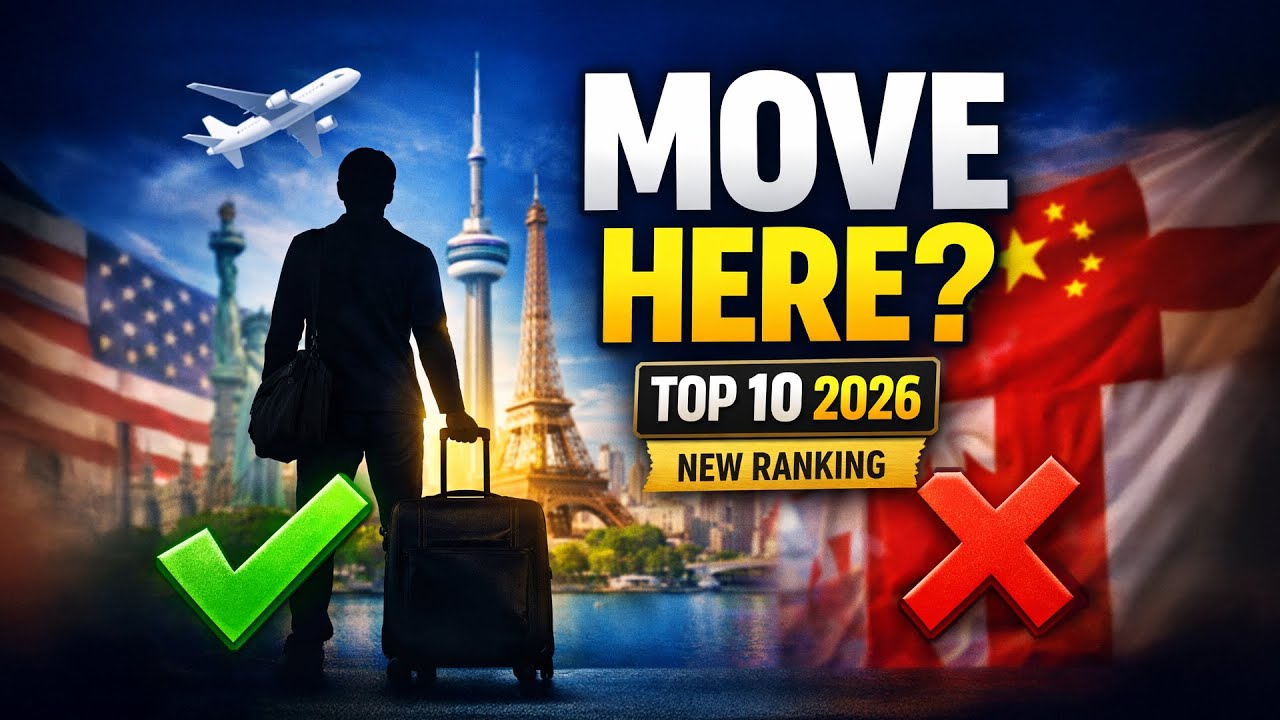 Топ-10 лучших стран для переезда в 2026 году — новый глобальный рейтинг