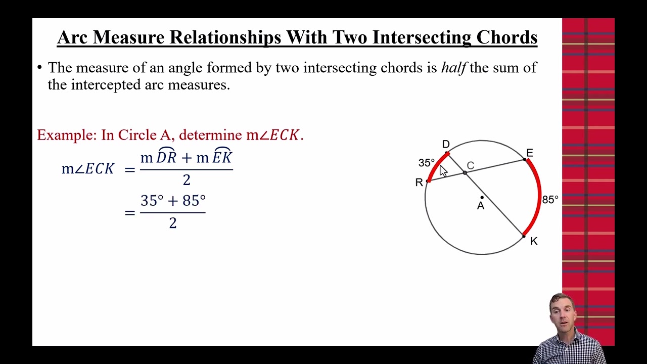 Shapes - Arcs and Angles in Circles with Arc Length