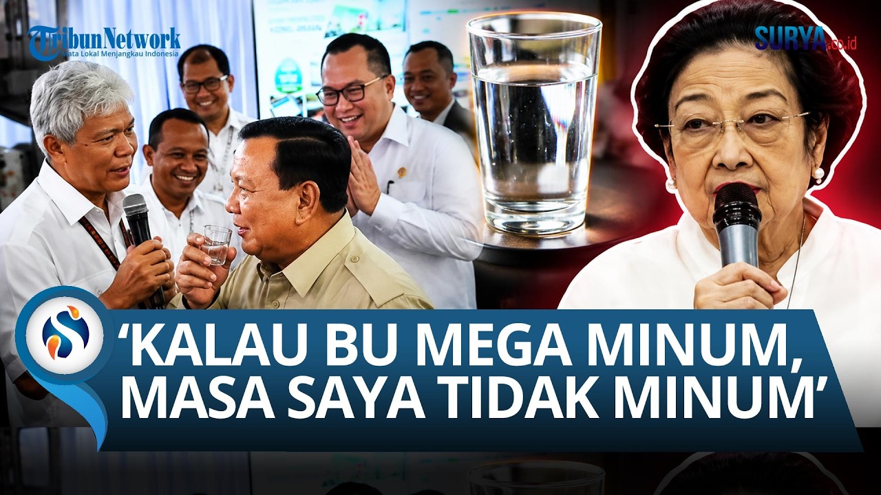Prabowo Tertarik Inovasi Air Siap Minum BRIN, Candanya soal Megawati Curi Perhatian!