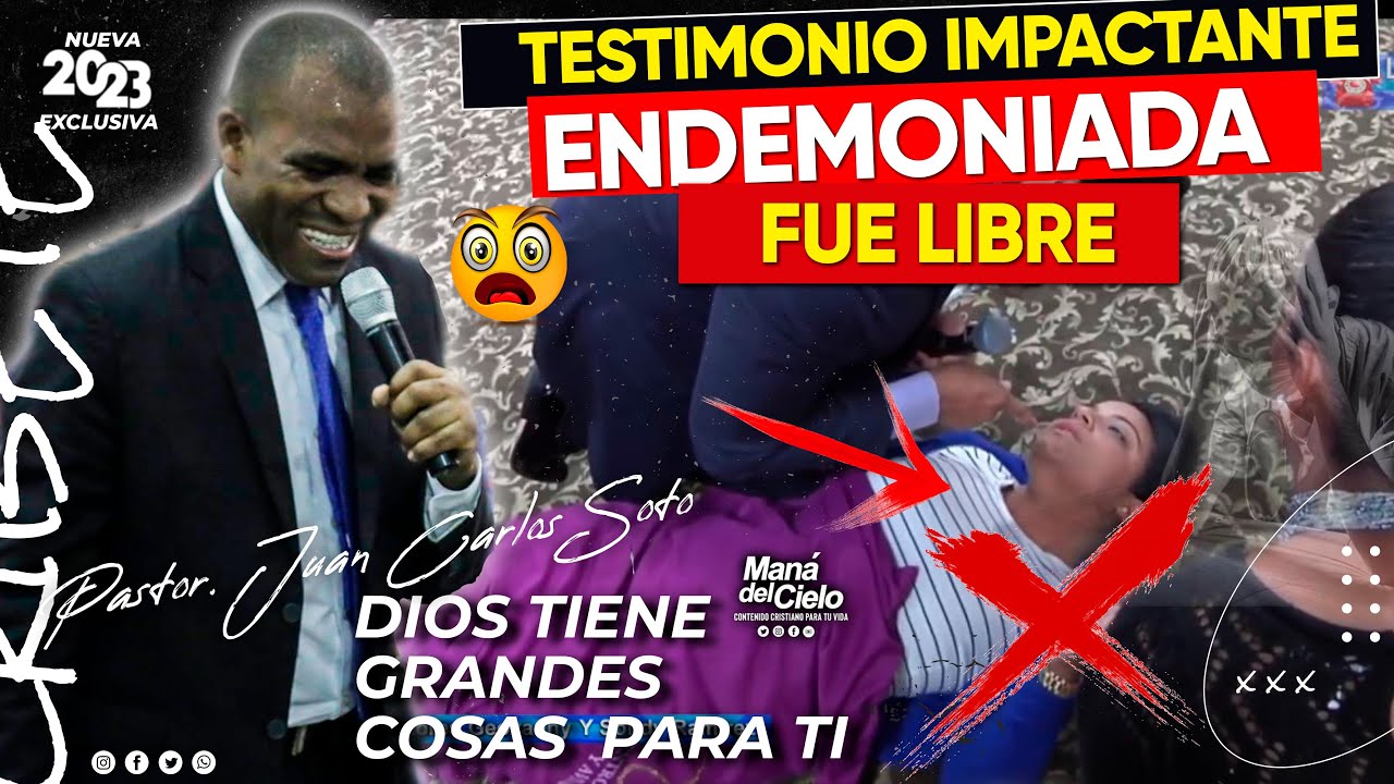 😭TESTIMONIO IMPACTANTE 😧ENDEMONIADA FUE LIBRE 🙏 -Pastor Juan Carlos Soto