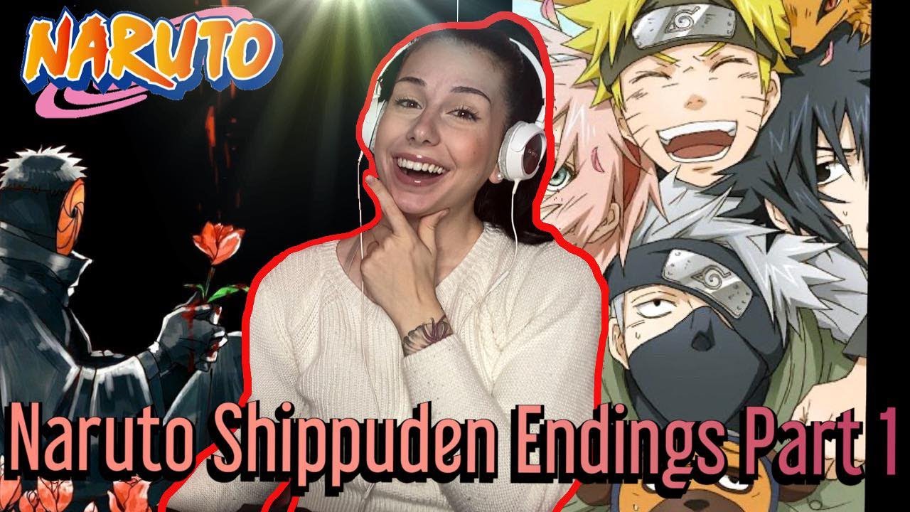Naruto Shippuden ENDINGS 1-20 REACTION + REVIEW **PART1**