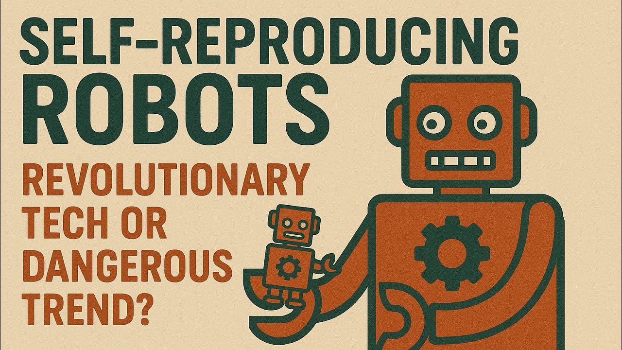 🤖 Self-Reproducing Robots &ndash; Revolutionary Tech ⚡ or Dangerous Trend ⚠️