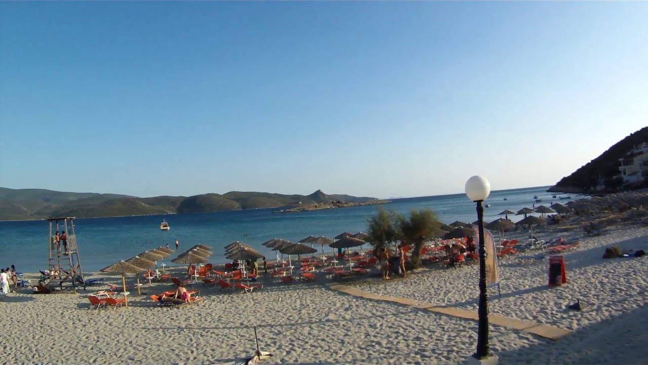 παραλια Ψιλη Αμμος απο την ταβερνα Ανατολη