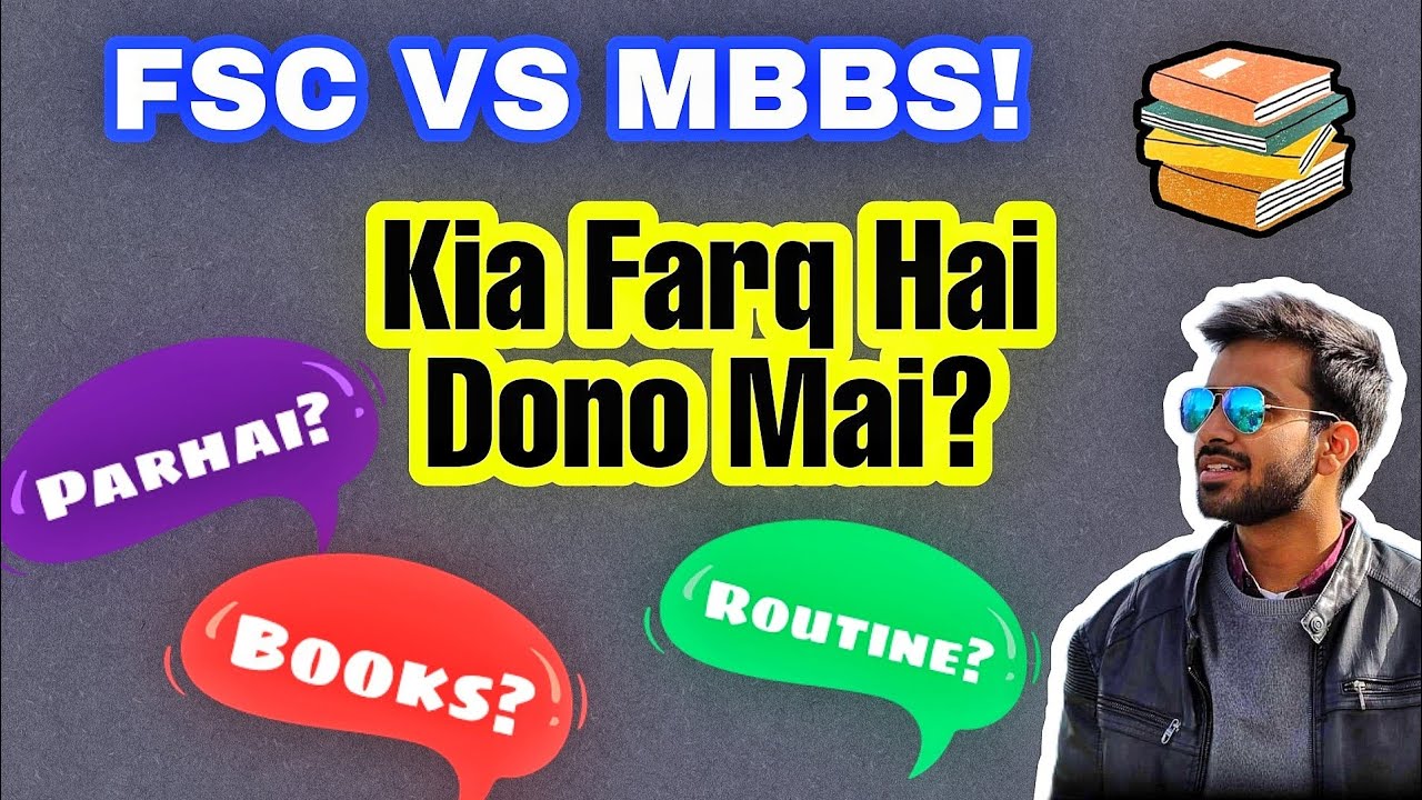 MBBS vs FSC | Difference Between Both? Parhai? Routine? @Dr Hamza Ashraf