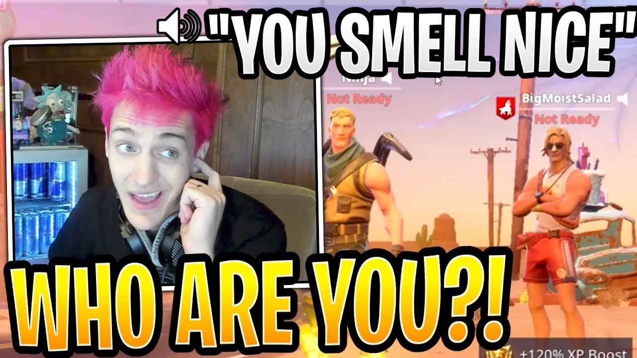 Ninja Confused at Random Guy Secretly in His Discord! - Fortnite Best and Funny Moments