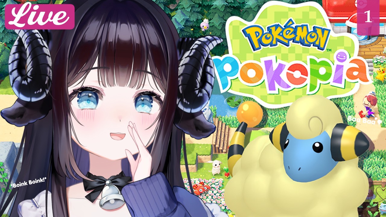 beginning my search for MAREEP! 🐏 [Pokemon Pokopia]