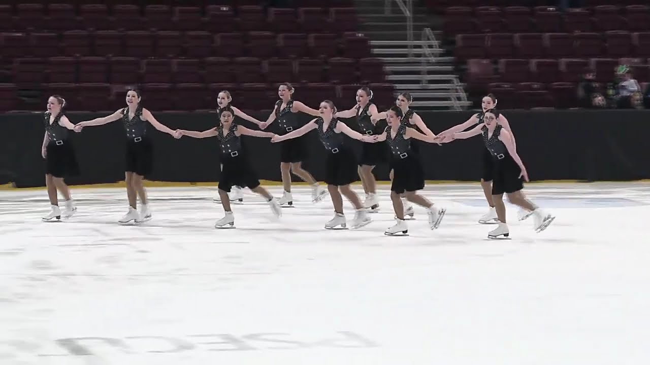 Cadettes Synchro | Pre-Juvenile Teams Free Skate | 2025 Eastern SyS Sectional Championships