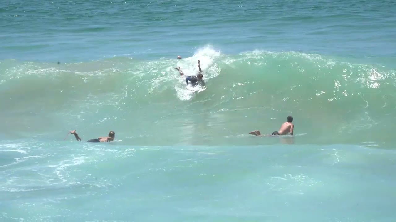 Freshwater Beach Surf Session | Fun Sunday Waves in Sydney Australia 4K
